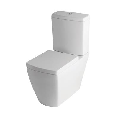 Mentmore Square Soft Close Toilet Seat - White