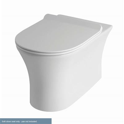 Northall Soft Close Toilet Seat - White