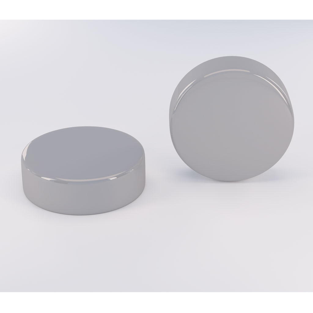 Round Vent Cap (pair) Grey