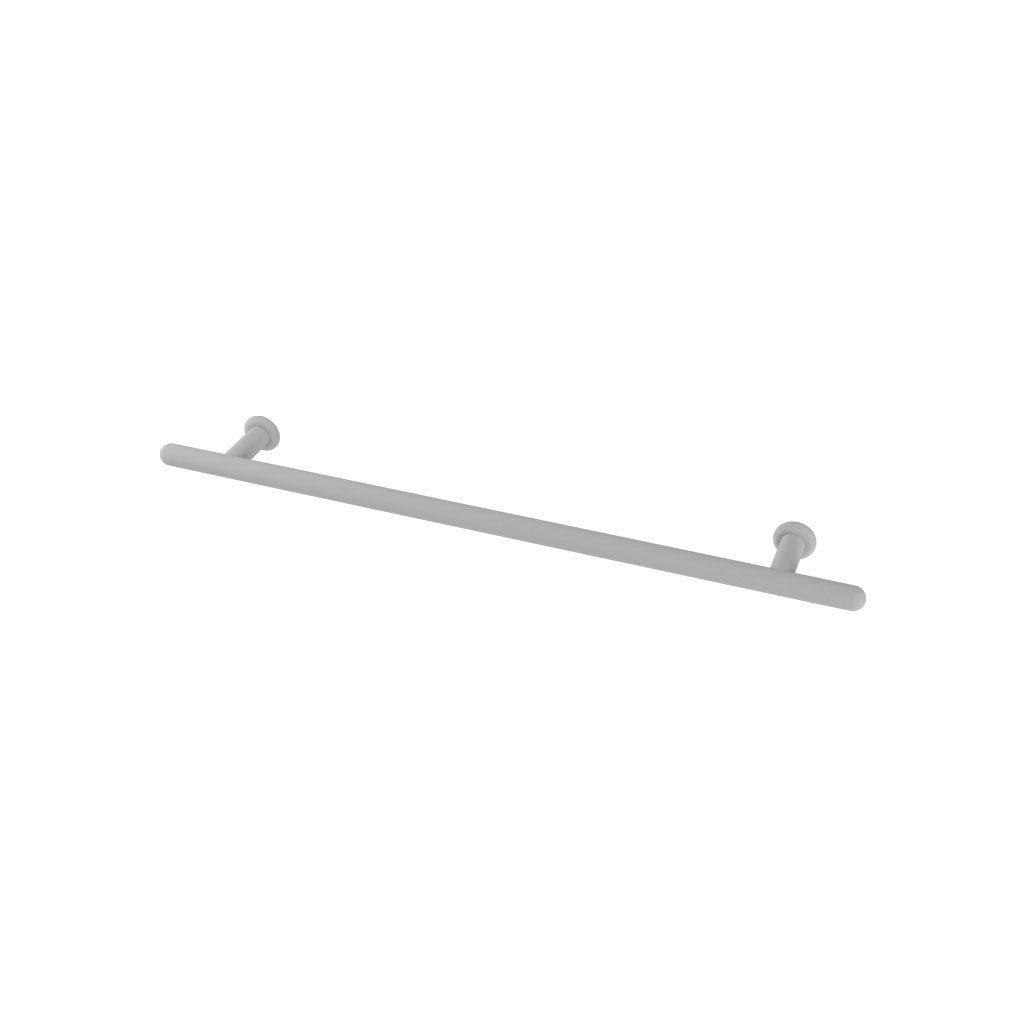 Multirail Straight Towel Hanger 600mm Matt Grey