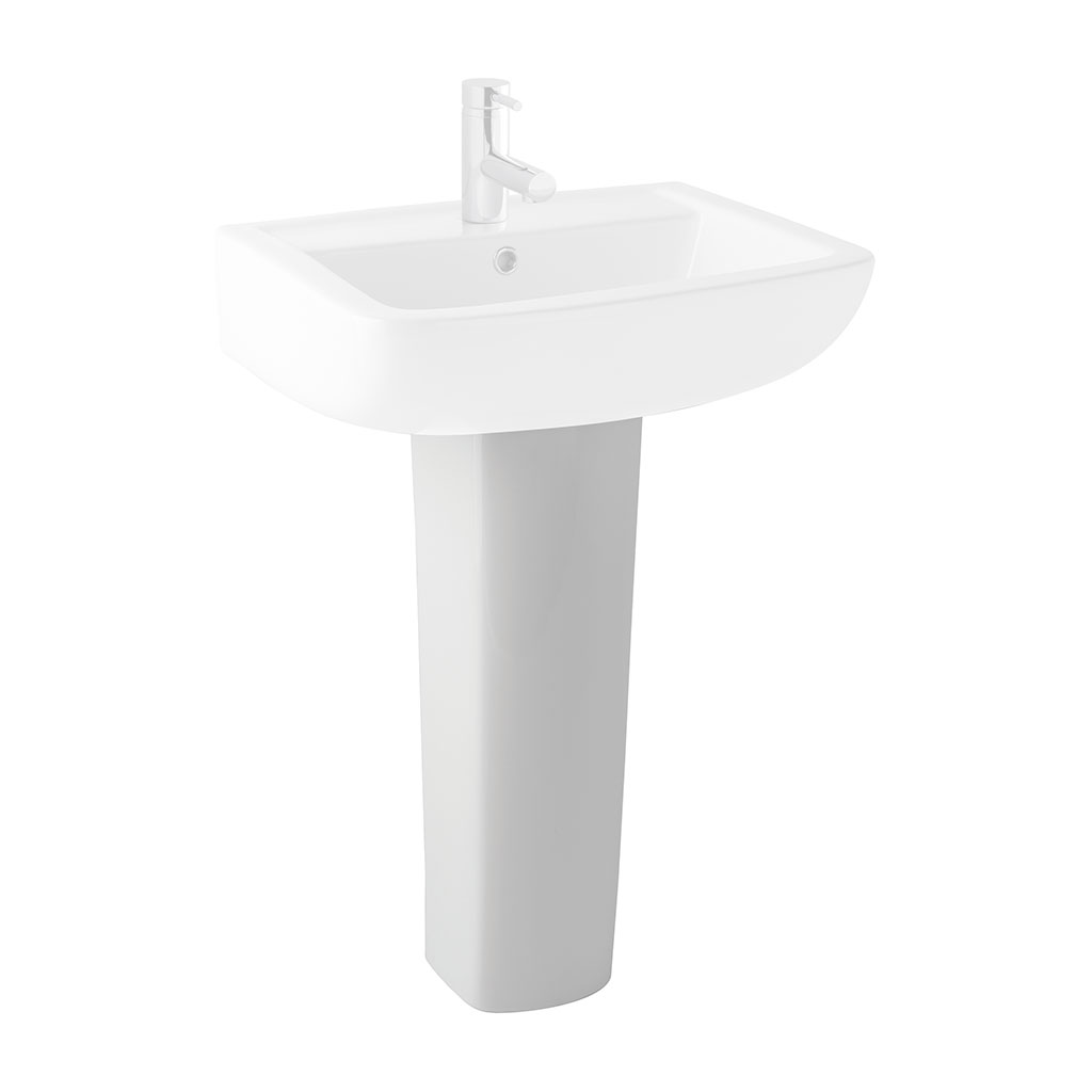 Andelle Full Pedestal - White