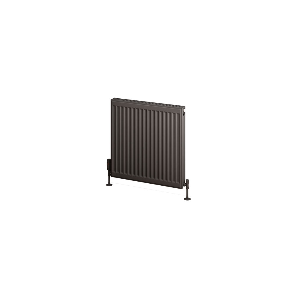 Type 11 Compact Panel Radiator 600 x 600 Matt Anthracite