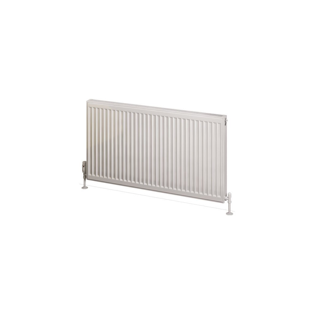 Type 21 Compact Panel Radiator 600 x 1100 Gloss White