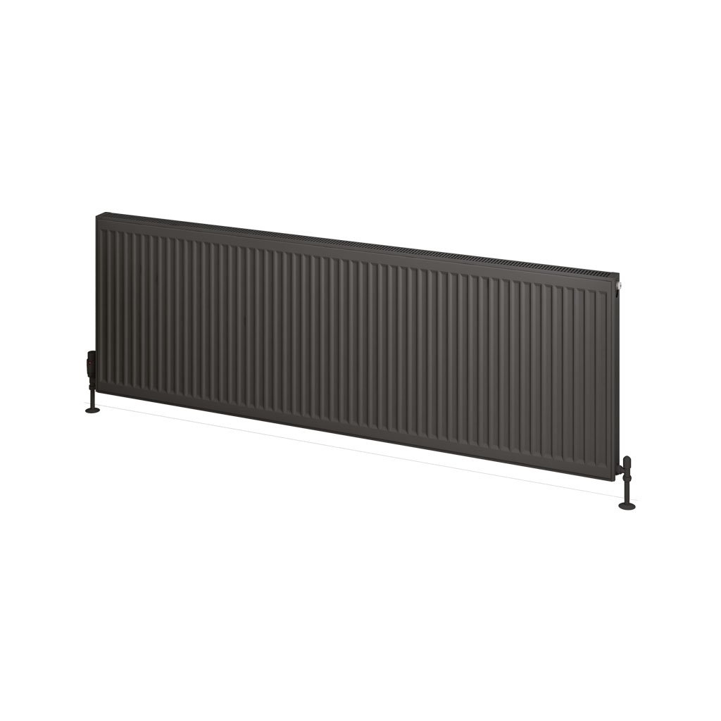 Type 21 Compact Panel Radiator 600 x 1800 Matt Anthracite