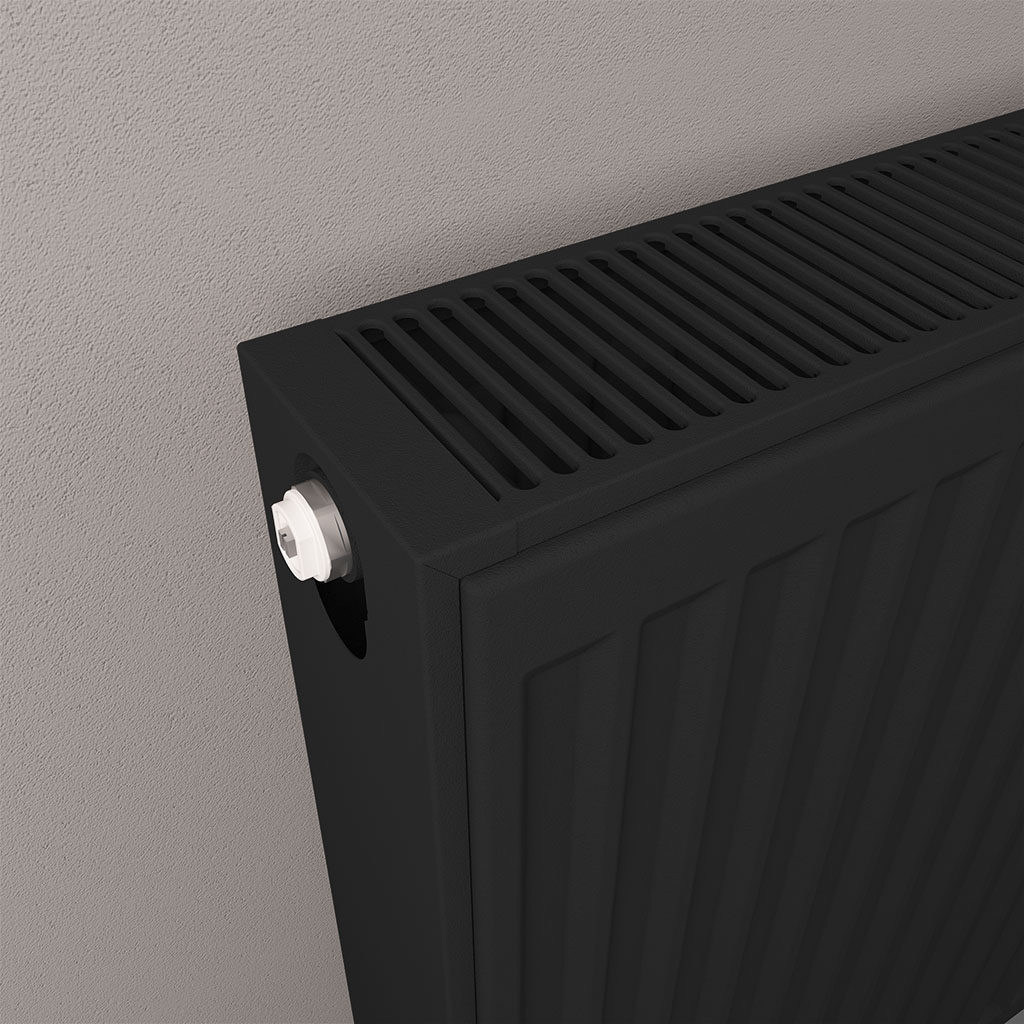 Type 22 Compact Panel Radiator 600 x 1400 Matt Black