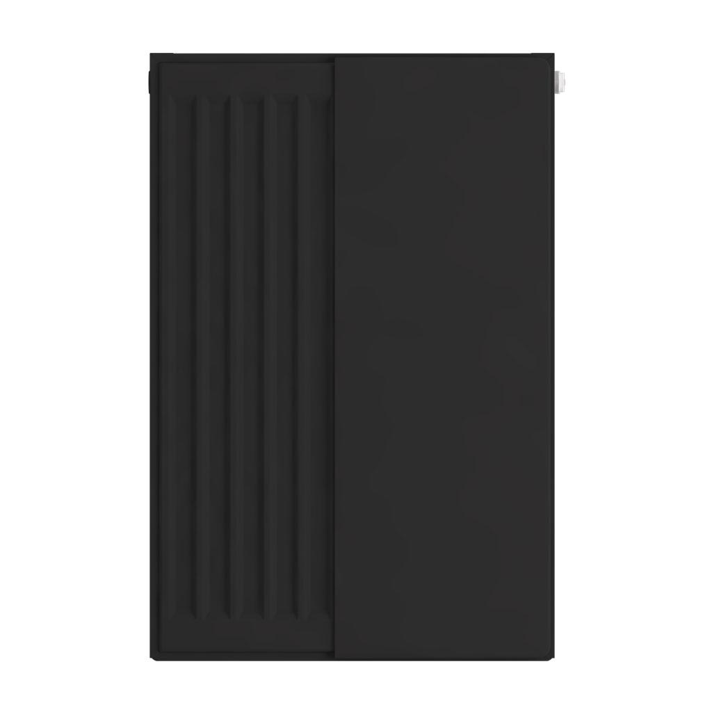 Flat Cover Plate 600 x 400 Matt Black