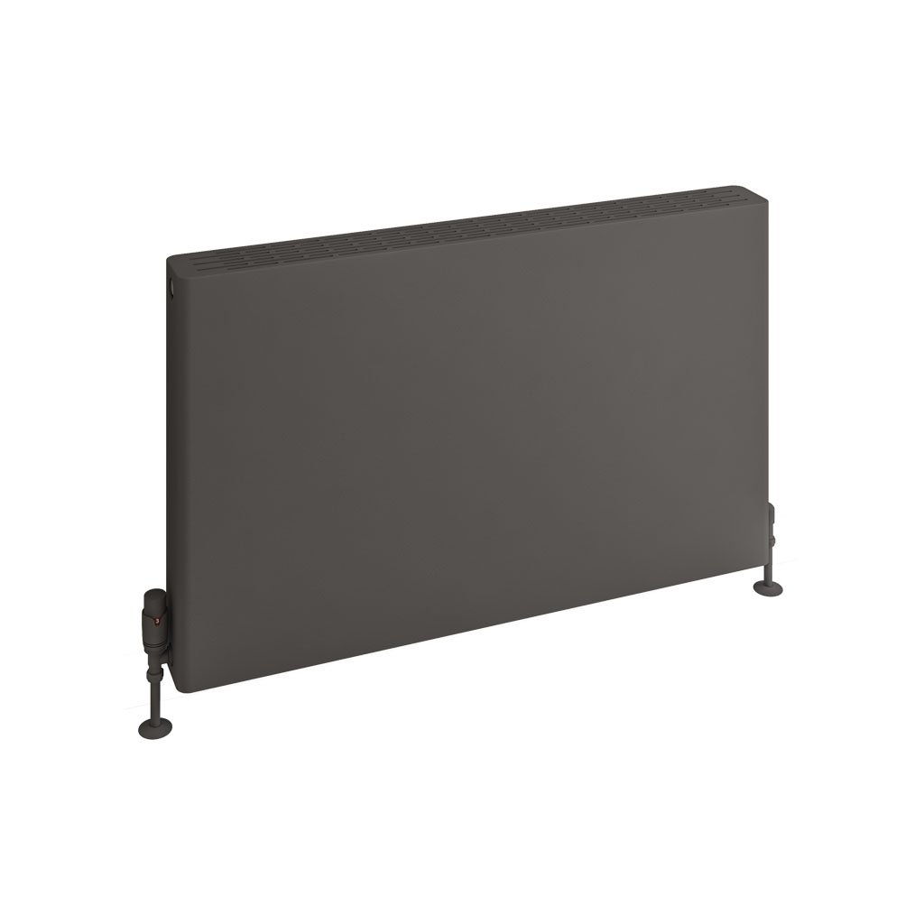 Keynsham Type 22 Panel Radiator 600 x 1000 with Flat Designer Cover Matt Anthracite