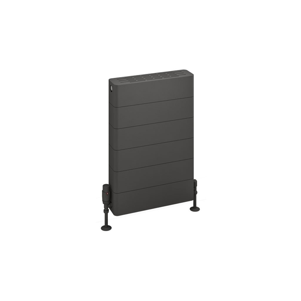 Keynsham Type 22 Panel Radiator 600 x 400 with Lined Designer Cover Matt Anthracite