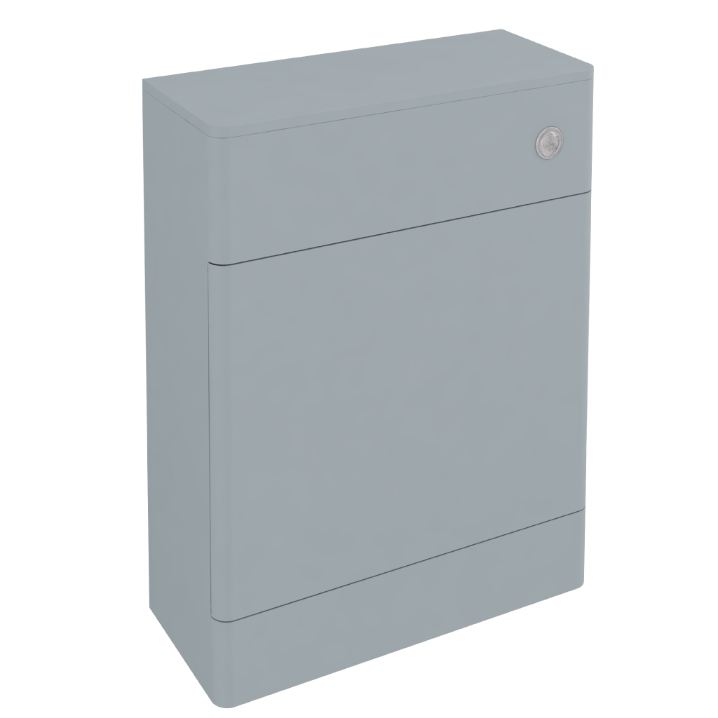 Cavone 60cm (W) x 250cm (D) WC Unit - Matt Grey