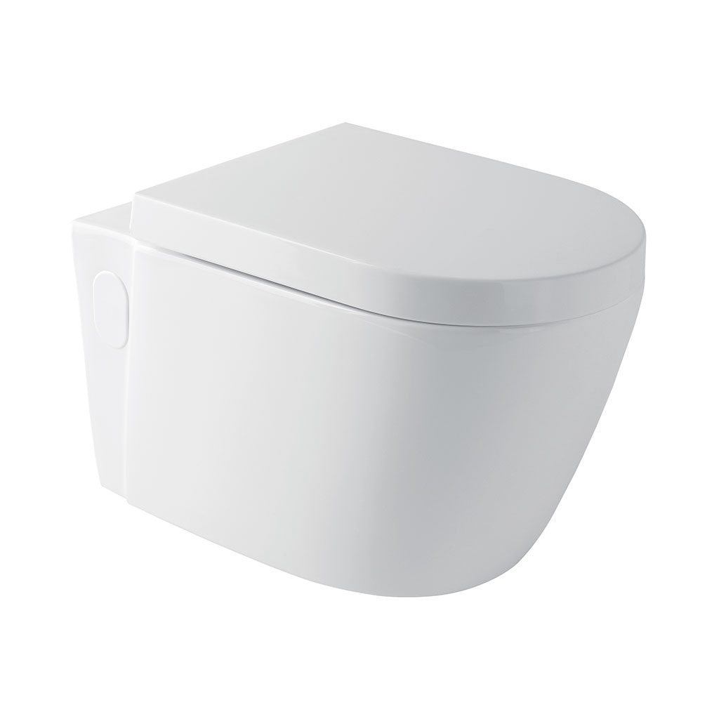 Seine Wall Hung WC Pan - White