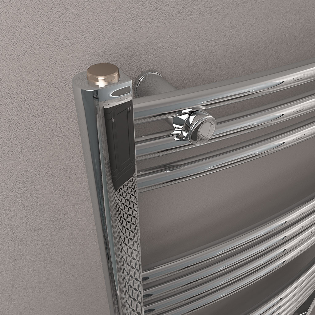 Wendover Curved Multirail 800 x 600 Chrome