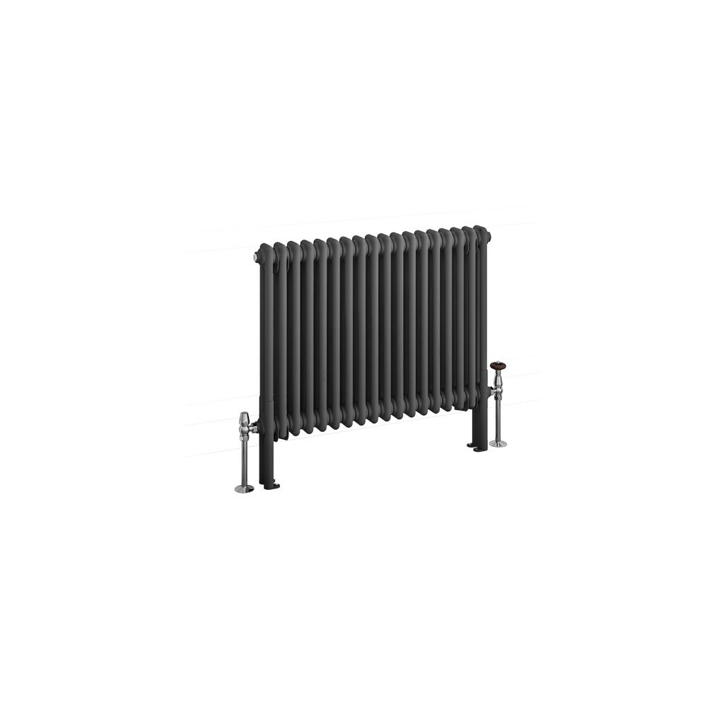 Imperia 2 Column Radiator 600 x 830mm Matt Anthracite