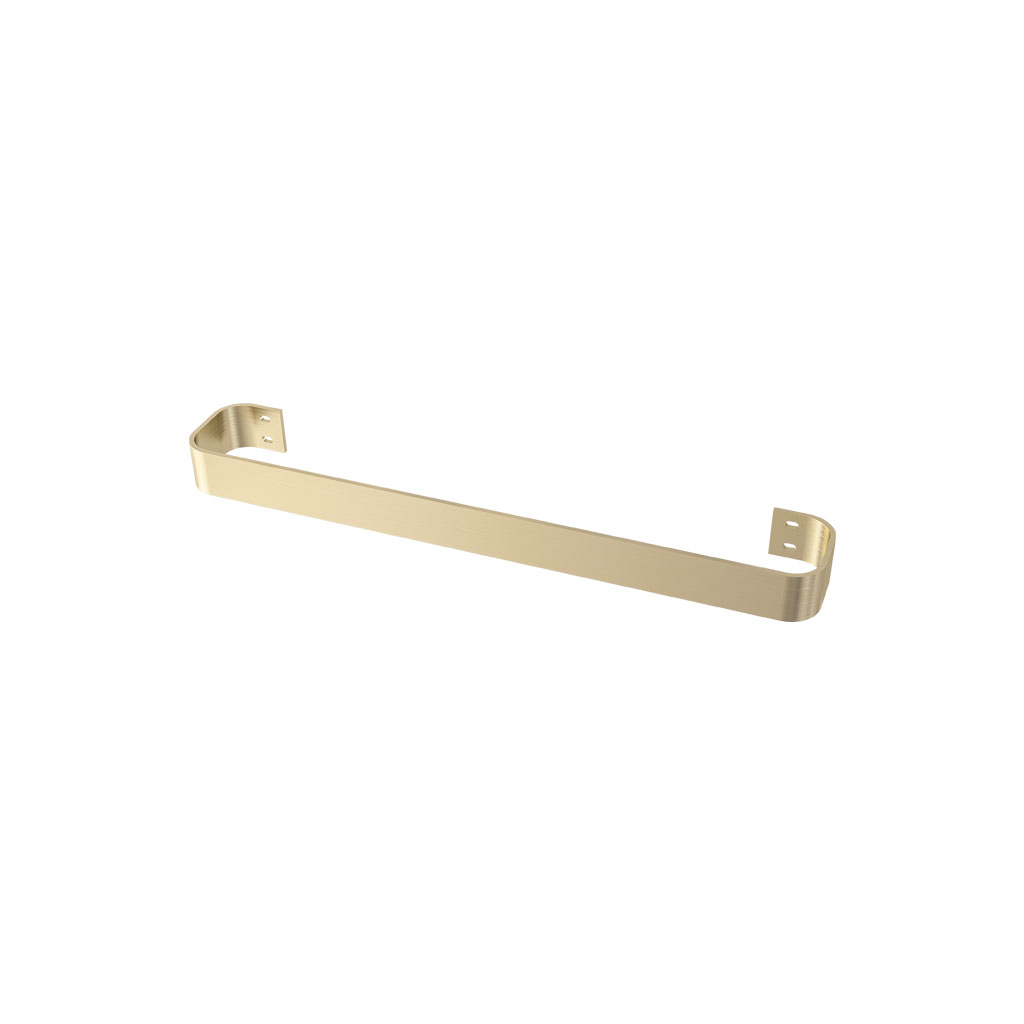 Mersey / Trent Towel Hanger 470mm. Brushed Brass