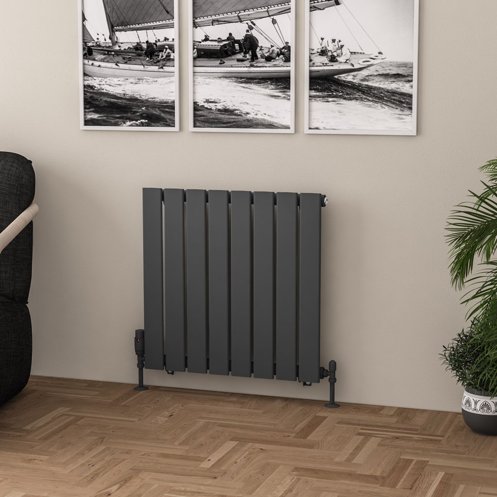 Warrington 600 x 604 Radiator Type10 Matt Anthracite