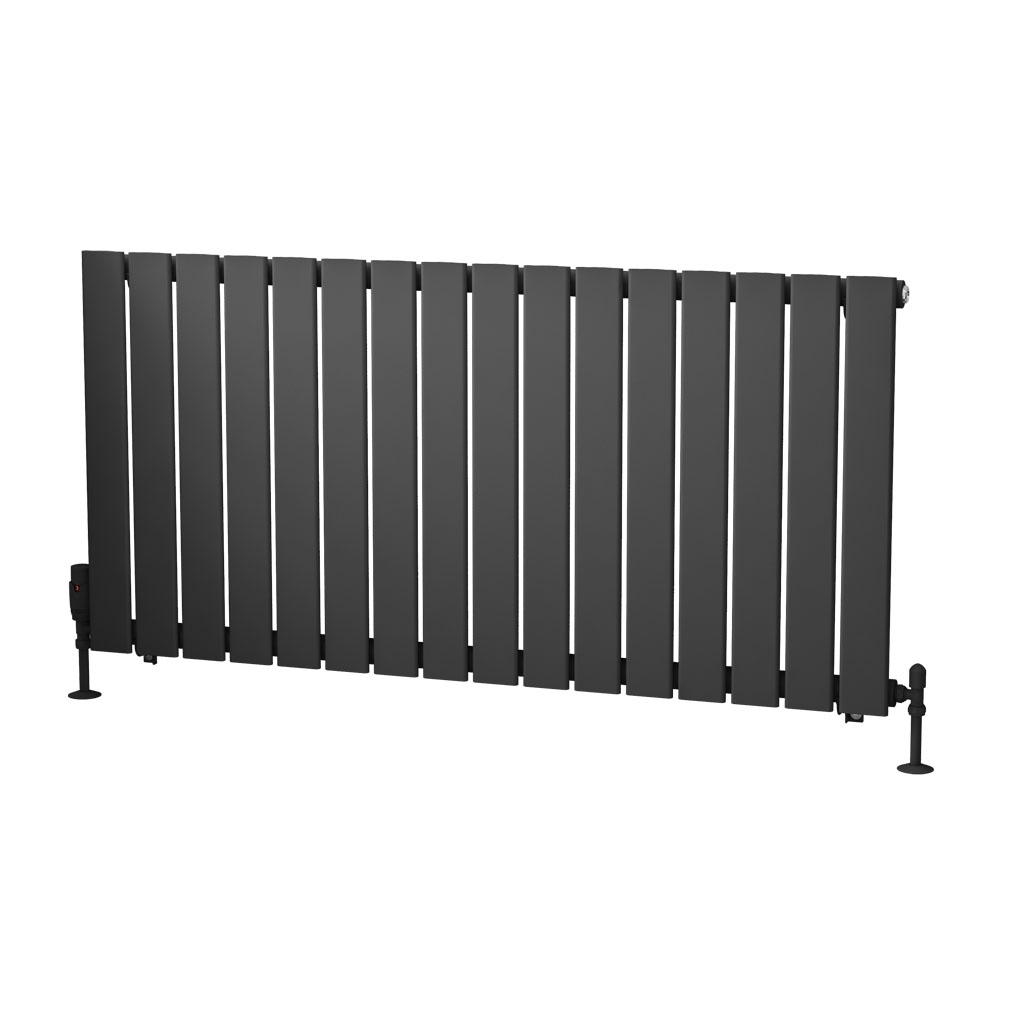 Warrington 600 x 1212 Radiator Type10 Matt Anthracite