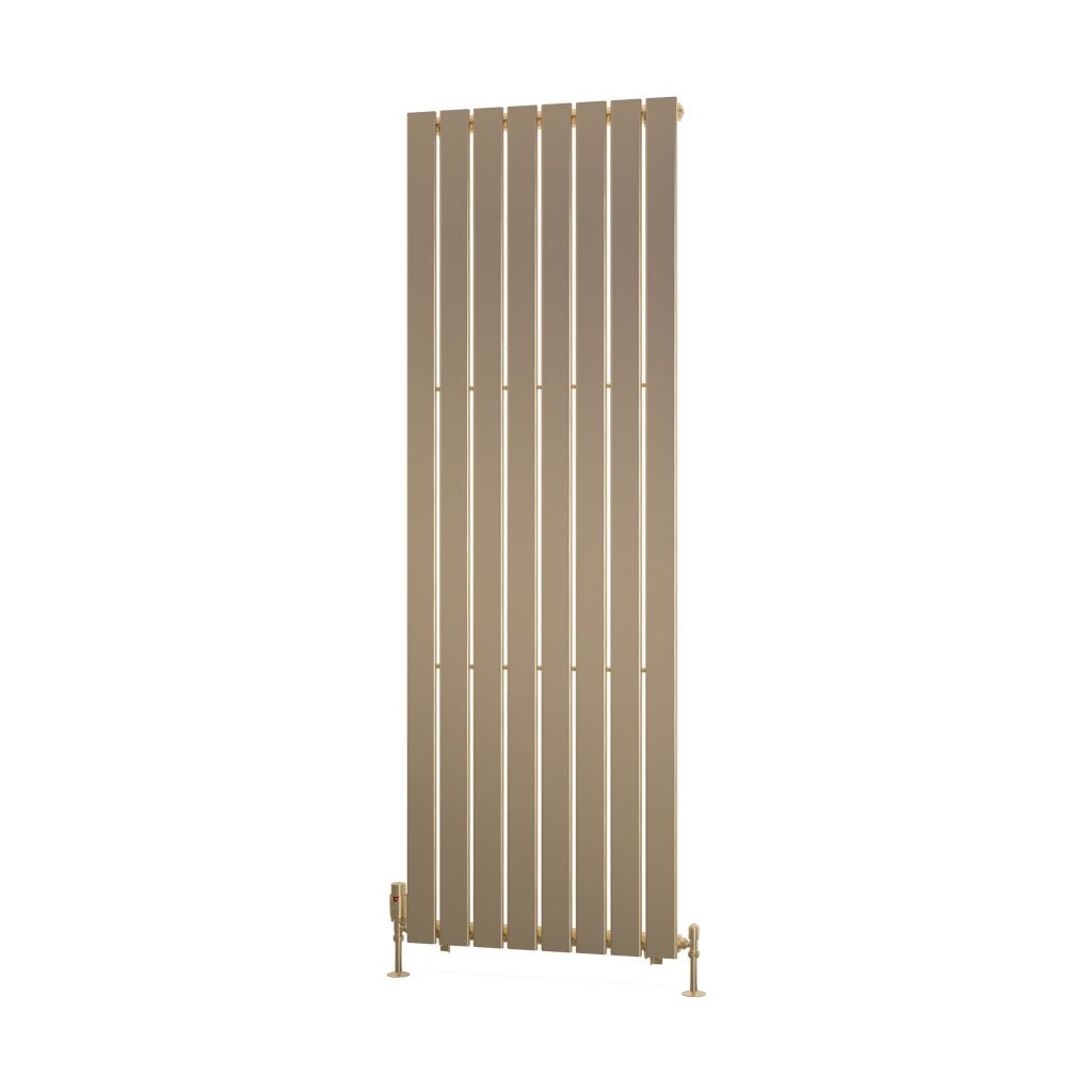 Warrington 1800 x 604 Radiator Type10 Brushed Brass