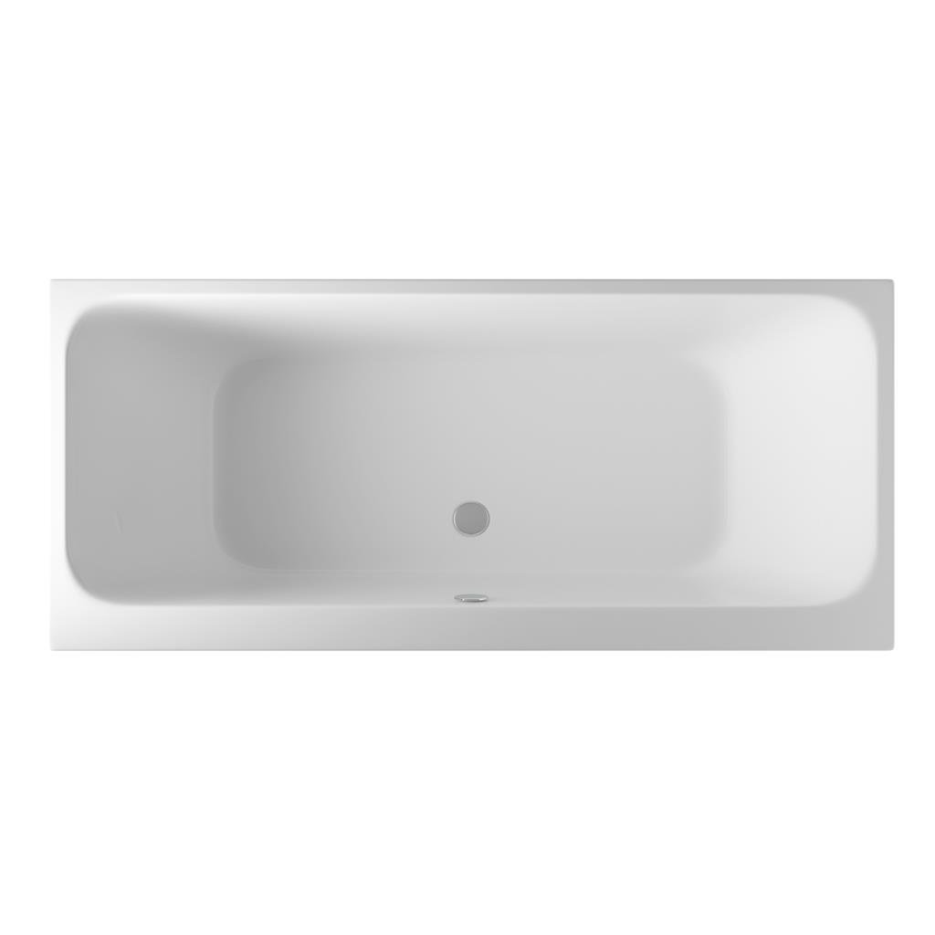 Malin Double Ended (DE) 1700 x 700 x 440mm 5mm Bath - White