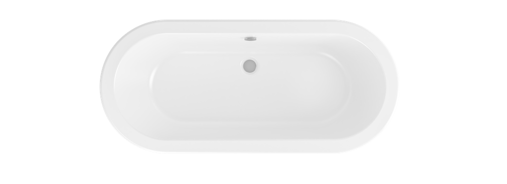 Humber 1700 x 755 x 440mm (410mm Depth) Freestanding Bath - White