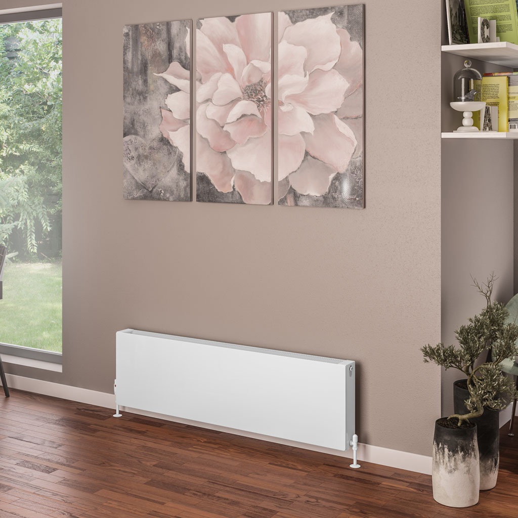 Type 22 Flat Panel Radiator 400 x 1400 Gloss White