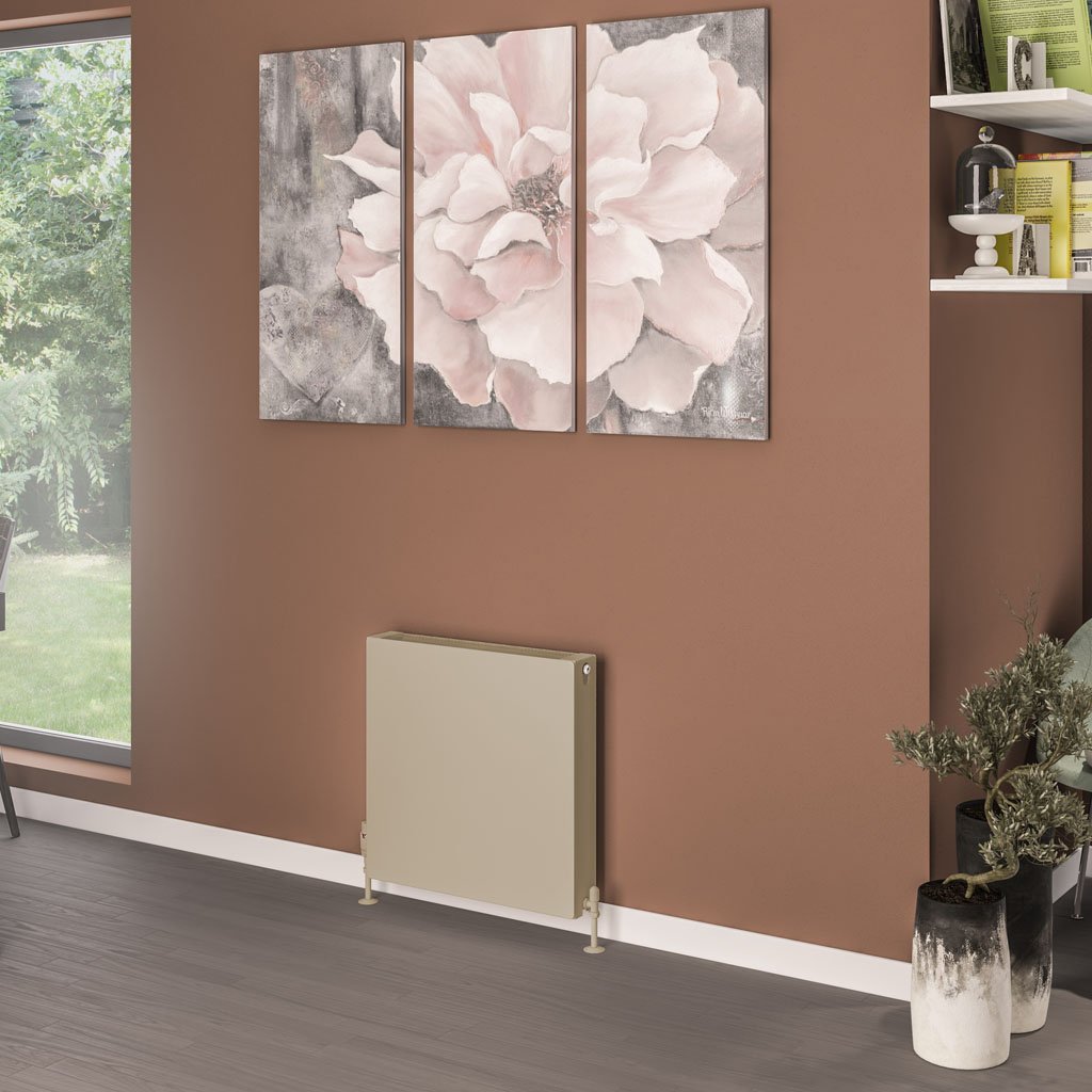 Type 22 Flat Panel Radiator 600 x 600 Matt Cappuccino