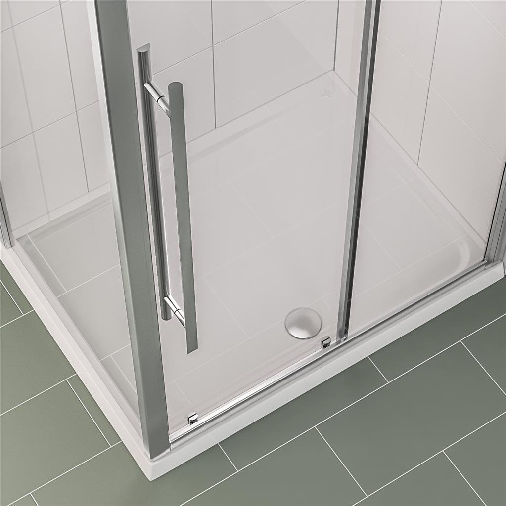 Vantage Plan C 1500mm x 700mm Rectangular Shower Tray - White