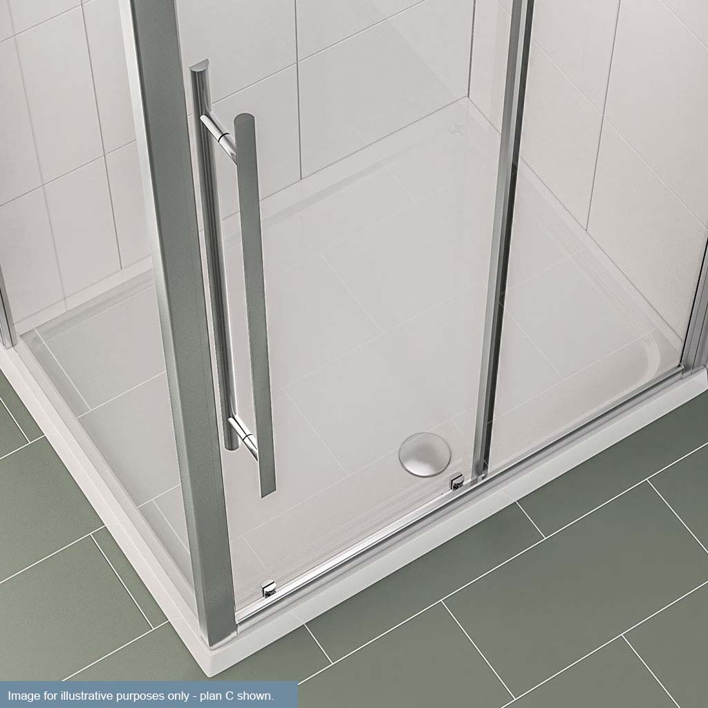 Vantage Legs & Panel kit for 1300mm - 1800mm Square & Rectangle Shower Trays