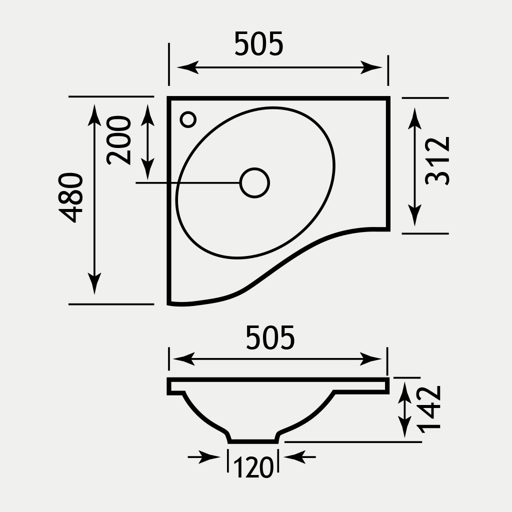 Oslo Max Single Top Right Hand (RH) - White