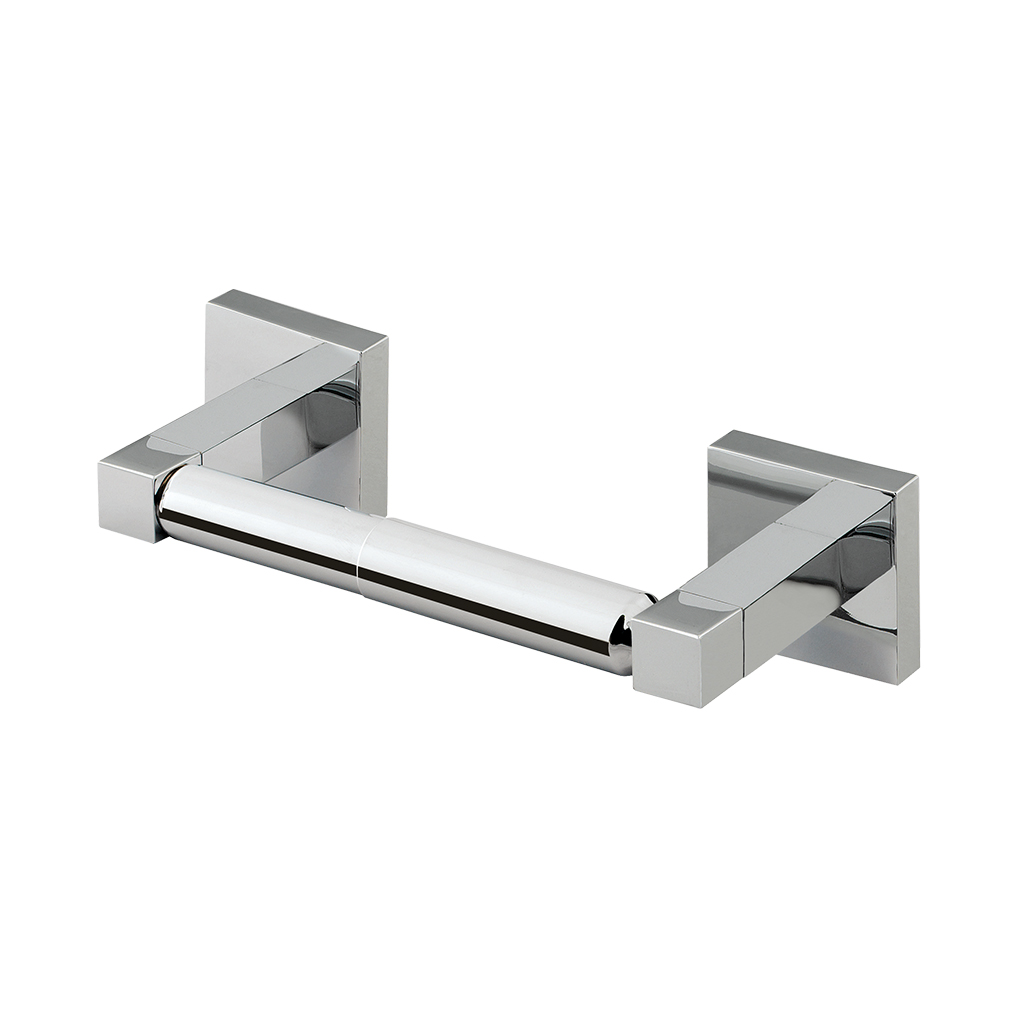 Rimini Spindle Toilet Roll Holder - Chrome