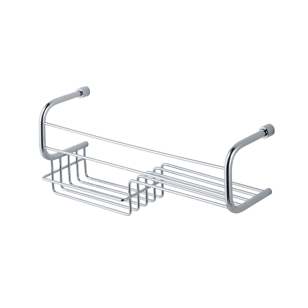 Baskets Rectangular Basket - Chrome