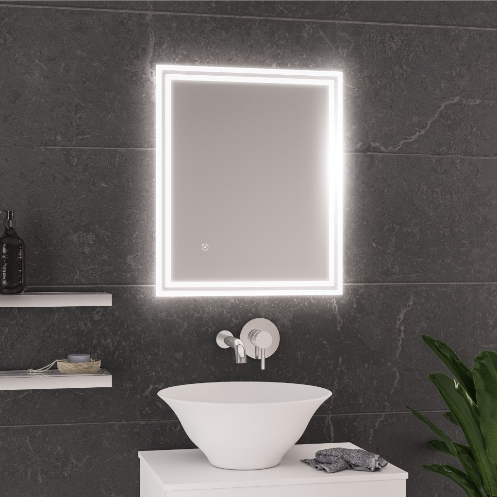 Valverde 600x500mm LED Bathroom Mirror