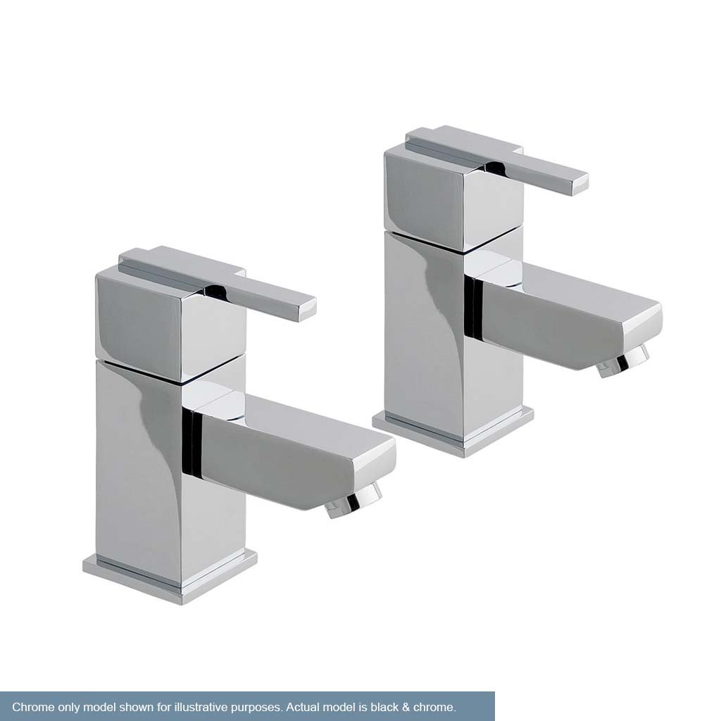 Prado 600 1/4 Turn Basin Tap Black