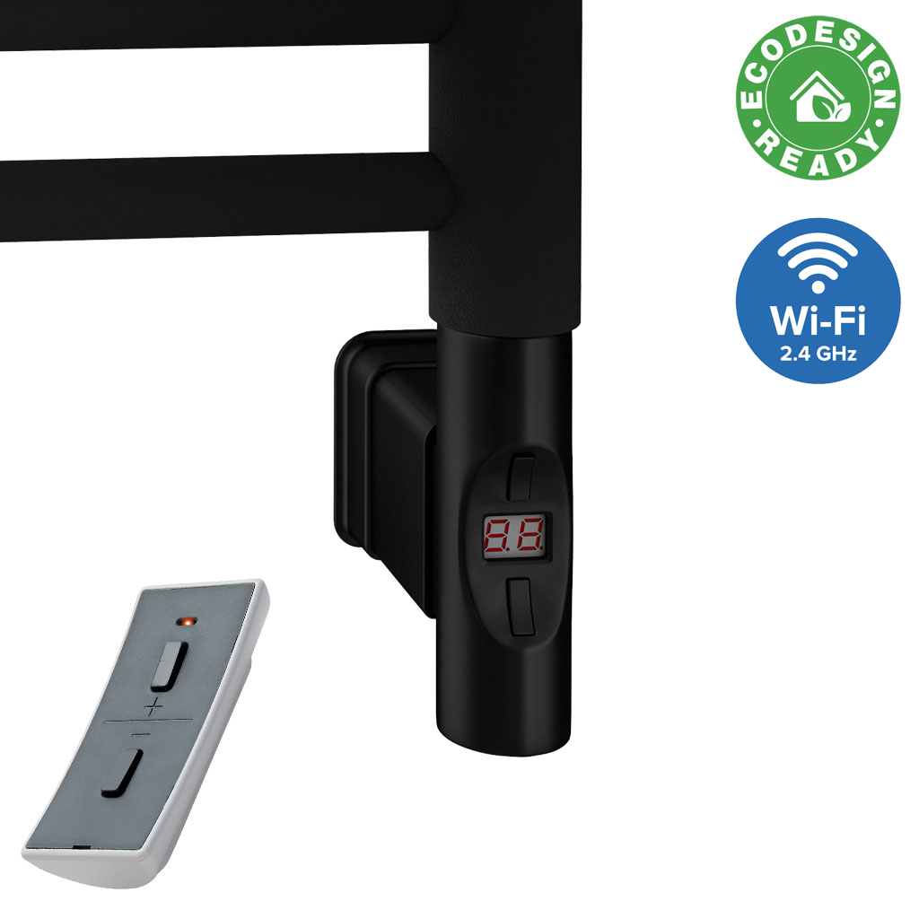 Type F Element Wi-Fi with Round Cap 900W Matt Black