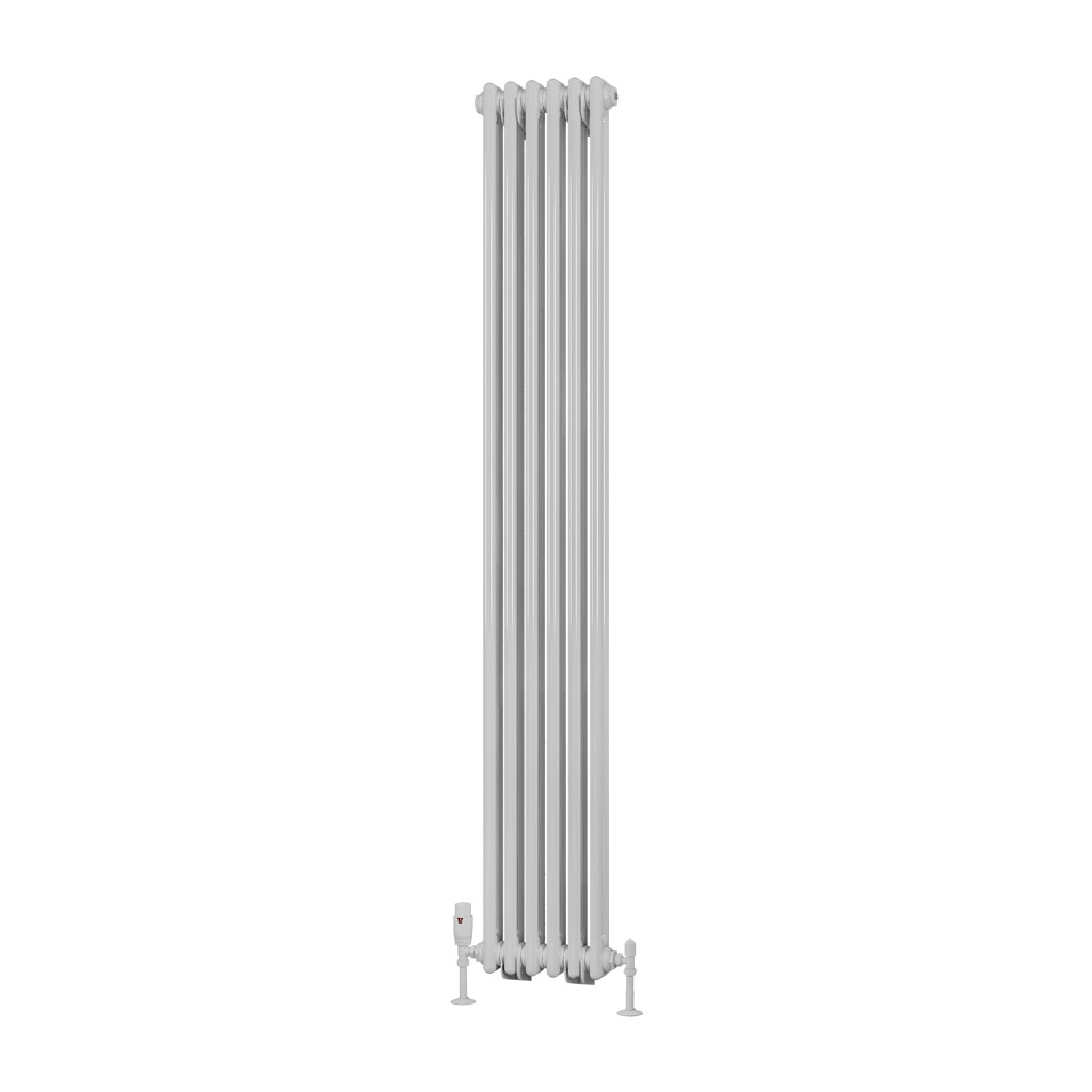 Rivassa 2 Column Radiator 1800 x 293mm Gloss White