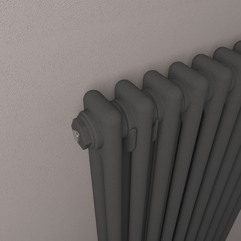 Rivassa 2 Column Rad. 1800x473mm Matt Anthracite