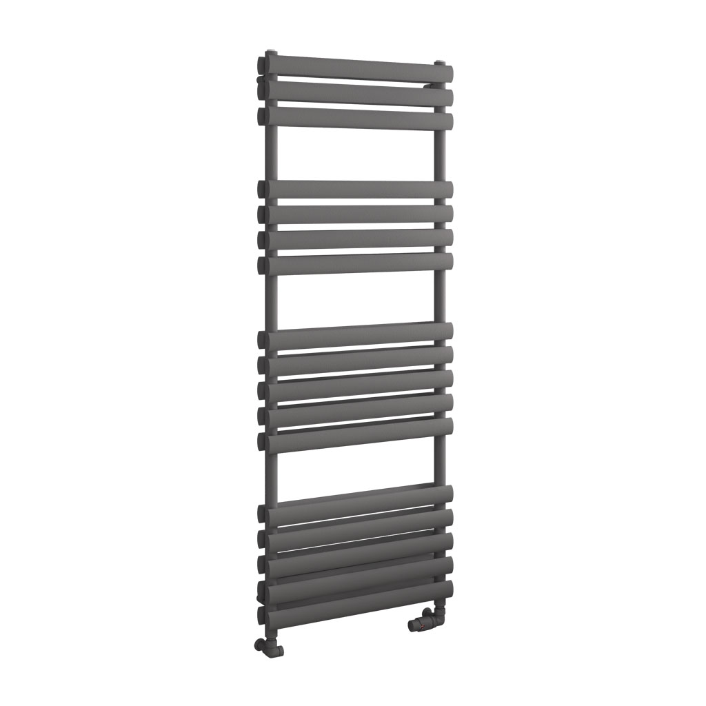 Tunstall Double 1600 x 600 Towel Rail Matt Anthracite