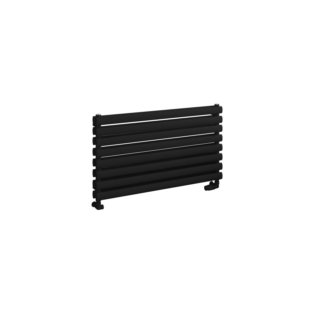 Tunstall Double 560 x 1000 Towel Rail Matt Black