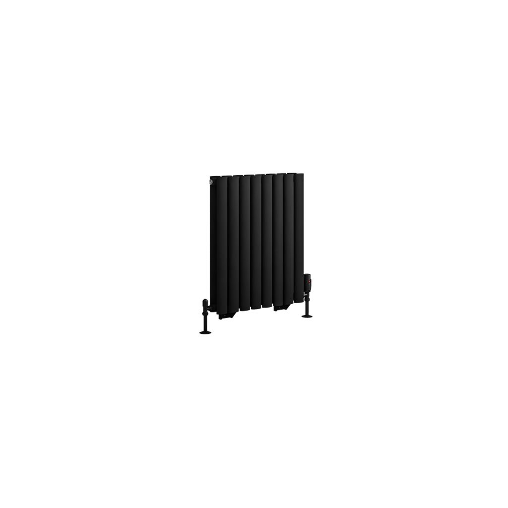 Tunstall Double 600 x 471 Radiator Matt Black