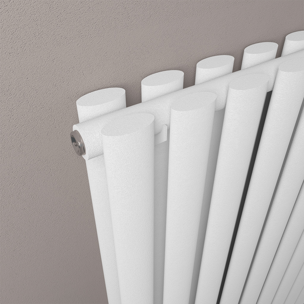 Tunstall Double 600 x 1061 Radiator Matt White