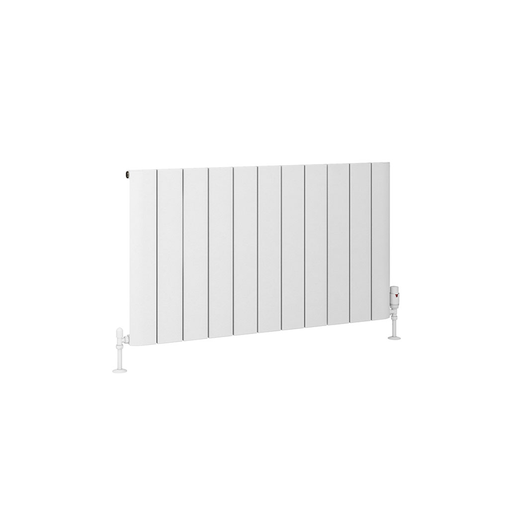 Peretti 600 x 1040 Aluminium Radiator Matt White