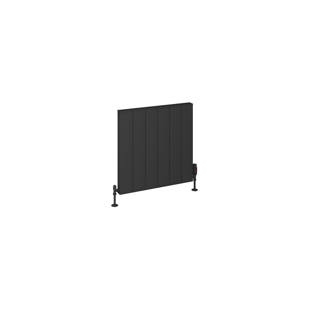 Vesima 600 x 603 Aluminium Radiator Matt Anthracite