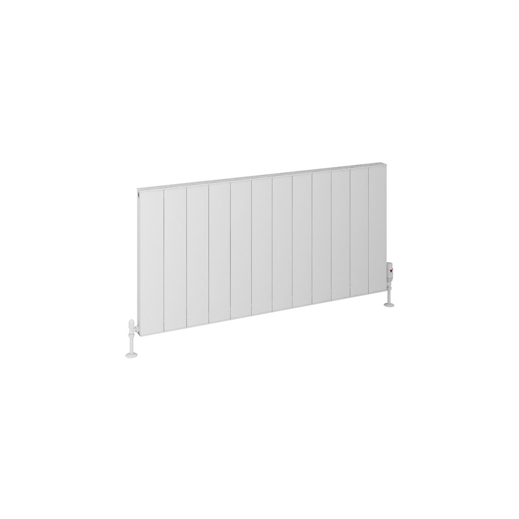 Vesima 600 x 1203 Aluminium Radiator Matt White