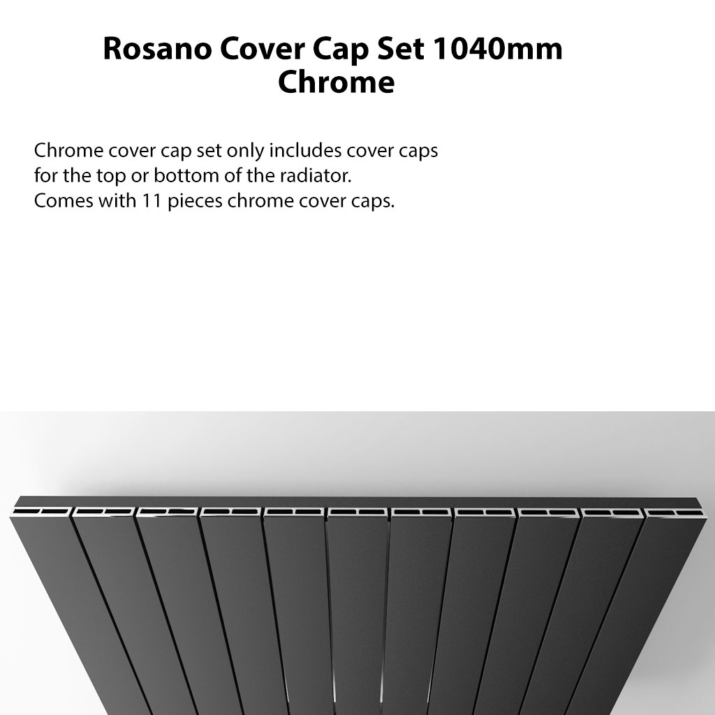 Rosano Cover Cap Set 1040mm. Chrome