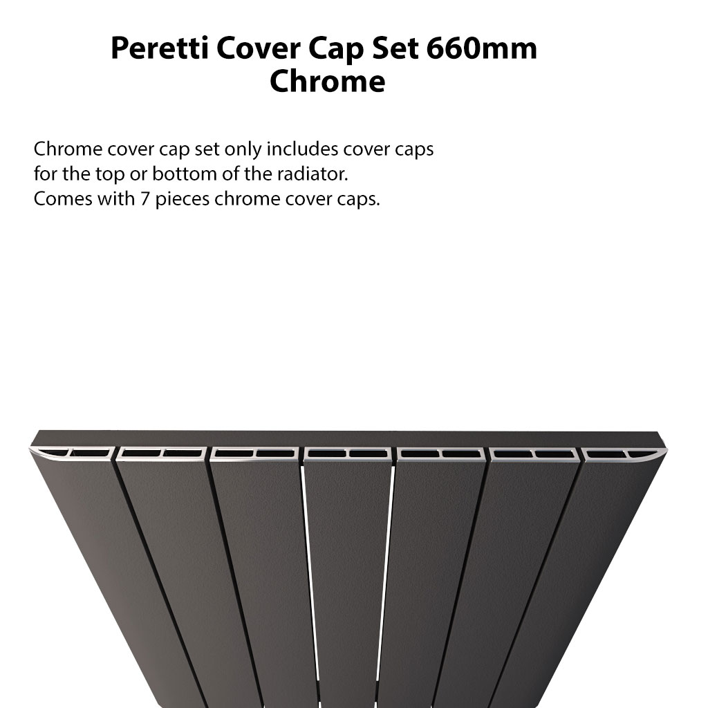 Peretti Cover Cap Set 660mm Chrome