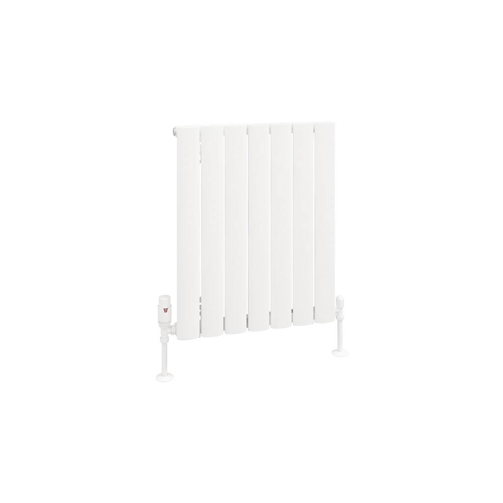 Sandhurst 600 x 485 Aluminium Radiator Matt White