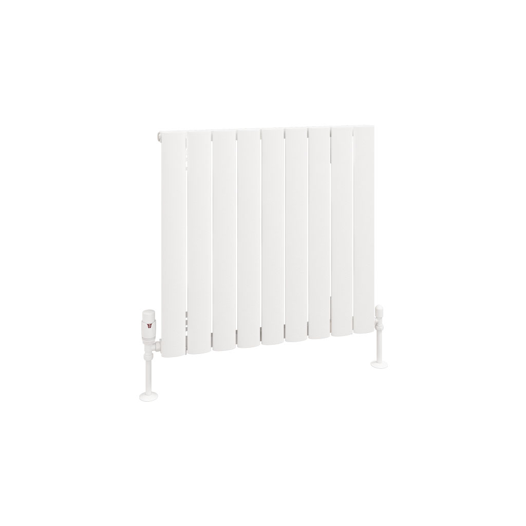 Sandhurst 600 x 625 Aluminium Radiator Matt White