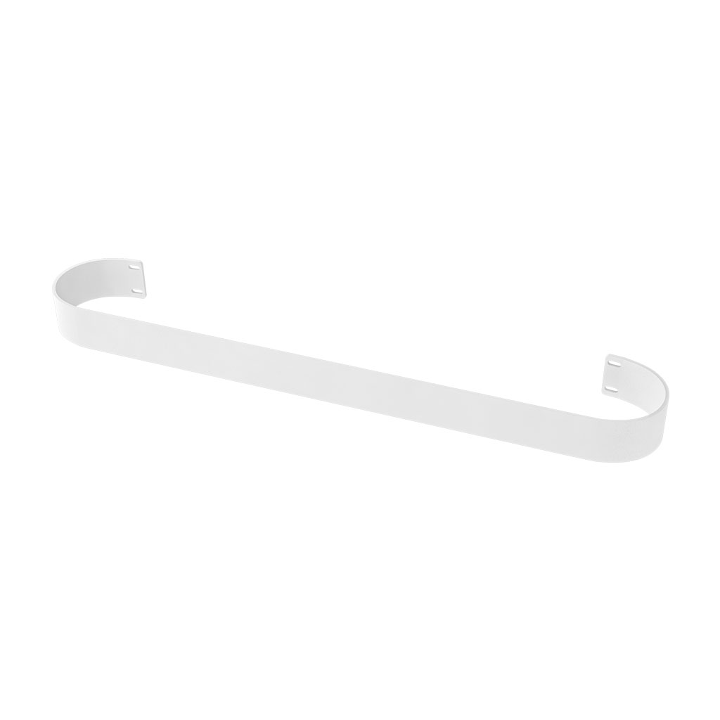 Sandhurst Towel Hanger 485mm Matt White