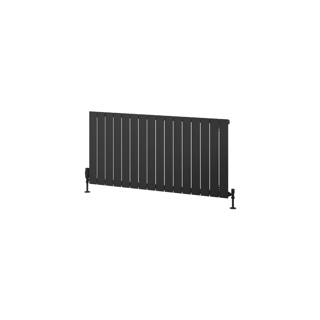 Addington Aluminium 600 x 1180 Radiator Type10 Matt Anthracite