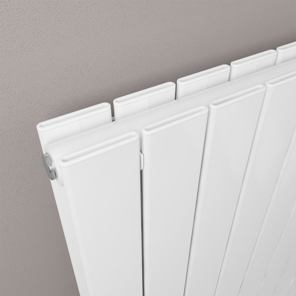 Addington Aluminium 600 x 292 Radiator Type20 Gloss White