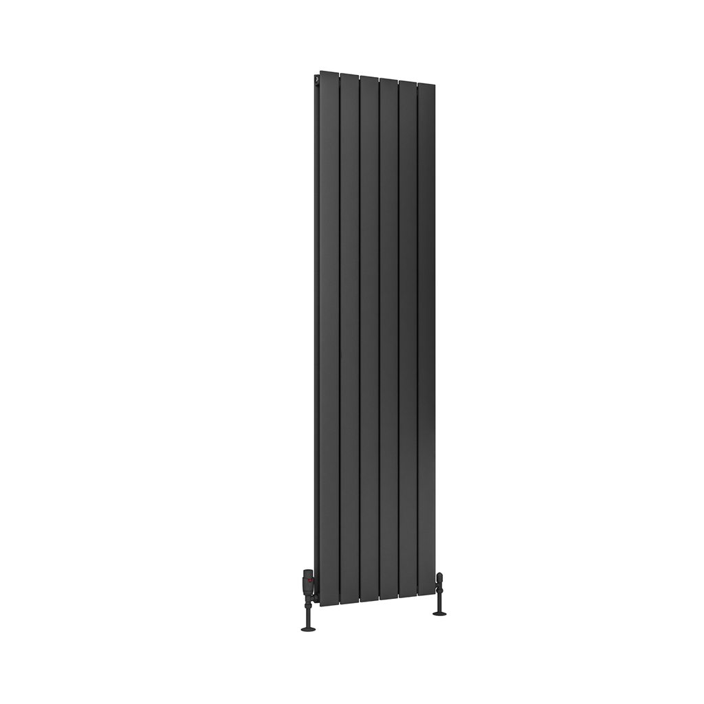 Addington Aluminium 1800 x 366 Radiator Type20 Matt Anthracite