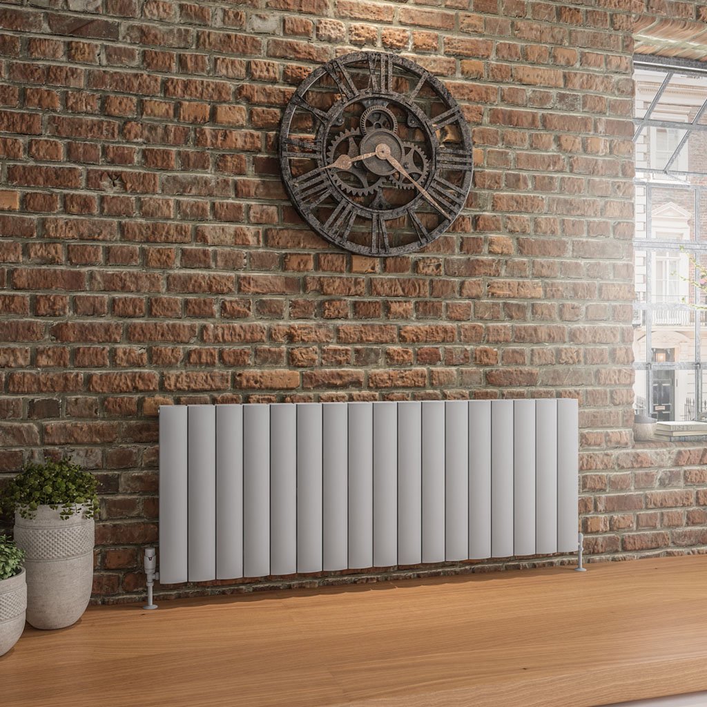 Guardia 600 x 1610 Aluminium Radiator Matt Grey